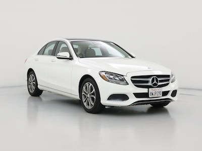 White 2016 Mercedes-Benz C300