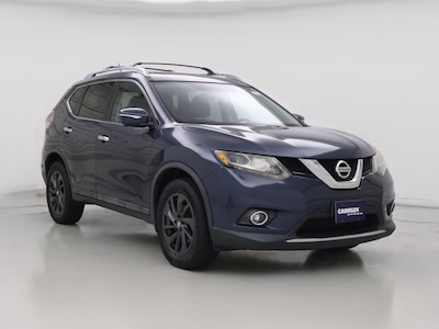 Blue 2015 Nissan Rogue SL