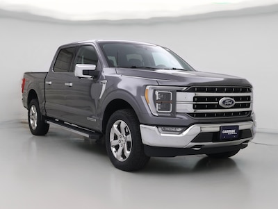 Gray 2021 Ford F150 Lariat