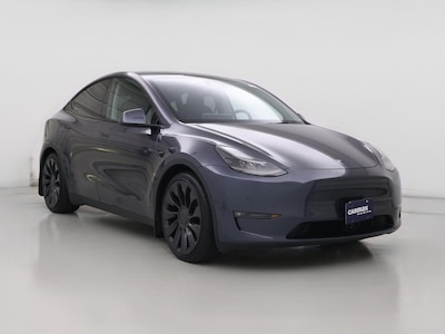 Gray 2023 Tesla Model Y Performance
