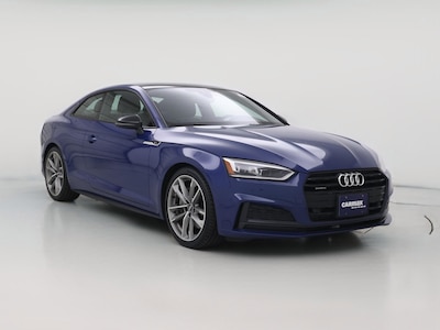 Blue 2019 Audi A5 Premium Plus