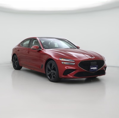 Red 2023 Genesis G70 2.0T