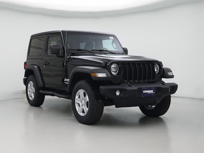 Black 2020 Jeep Wrangler Sport S
