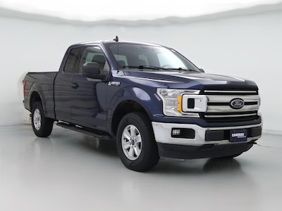 Blue 2020 Ford F150 XLT
