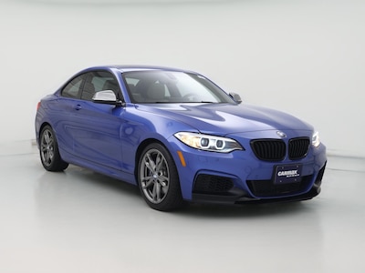 Blue 2017 BMW M240 I