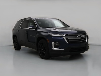 Blue 2022 Chevrolet Traverse LT Leather