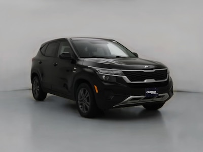 Black 2021 Kia Seltos LX