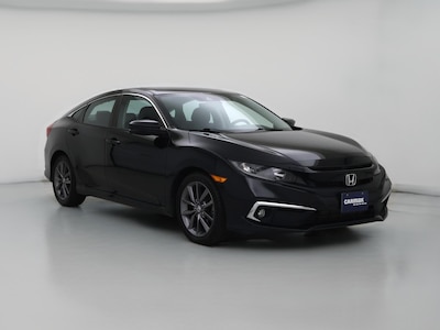 Black 2019 Honda Civic EX-L