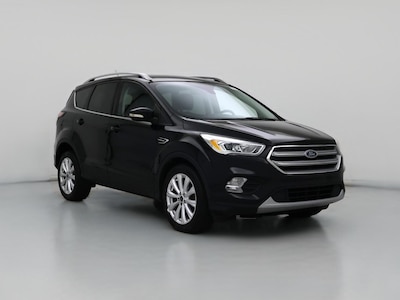 Black 2017 Ford Escape Titanium