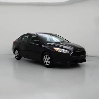 Black 2017 Ford Focus S