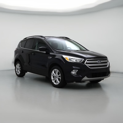 Black 2018 Ford Escape SE