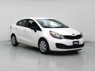 White 2014 Kia Rio LX