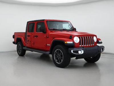 Red 2020 Jeep Gladiator Overland