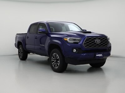 Blue 2022 Toyota Tacoma TRD Sport