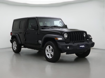 Black 2018 Jeep Wrangler Unlimited Sport