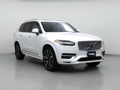 White 2024 Volvo XC90 B6 Ultimate Bright Theme