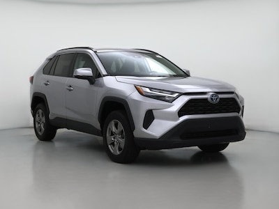 Silver 2024 Toyota RAV4 Hybrid XLE