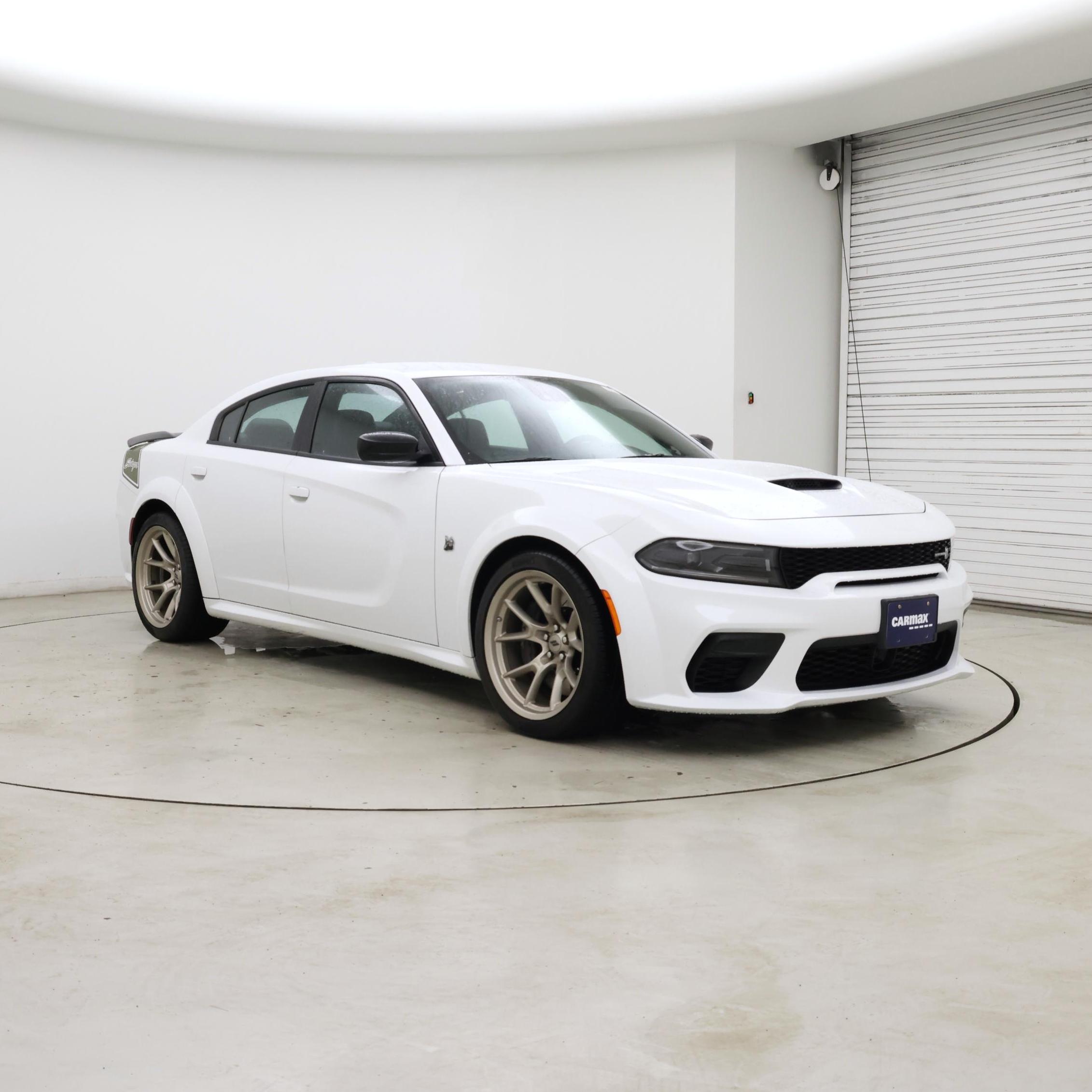 White 2023 Dodge Charger Sedan Rear-Wheel Drive Automatic