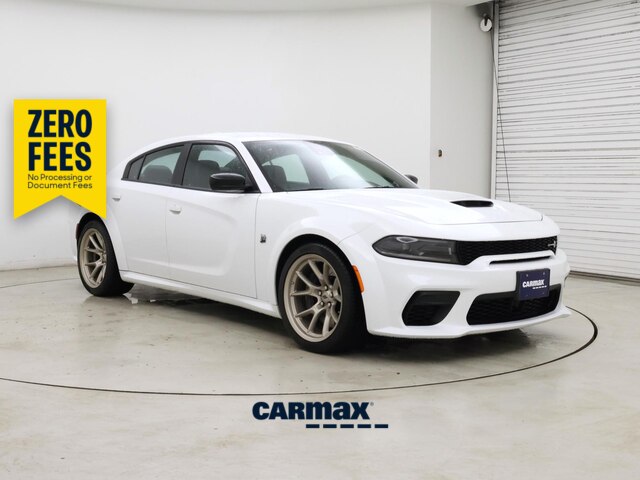 White 2023 Dodge Charger Sedan Rear-Wheel Drive Automatic