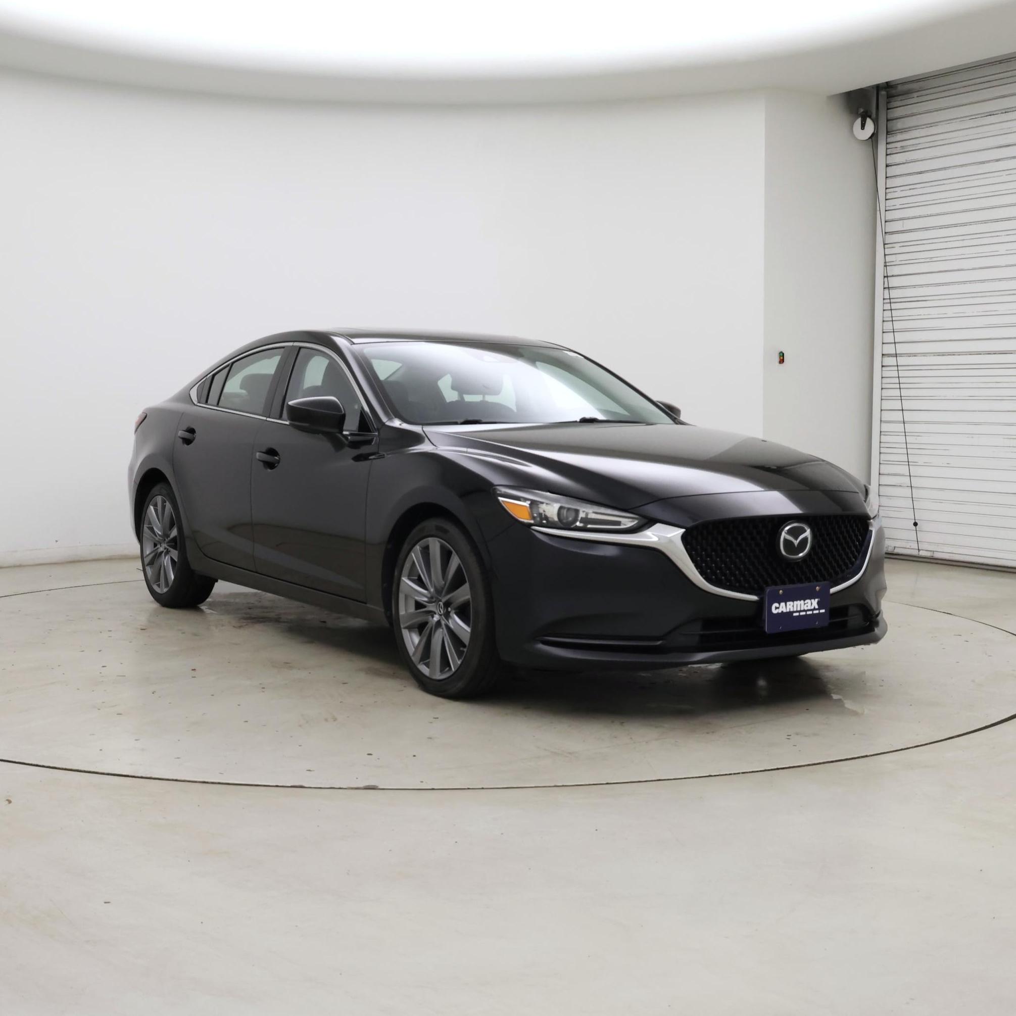 Black 2020 Mazda MAZDA6 Touring FWD Sedan Front-Wheel Drive Automatic