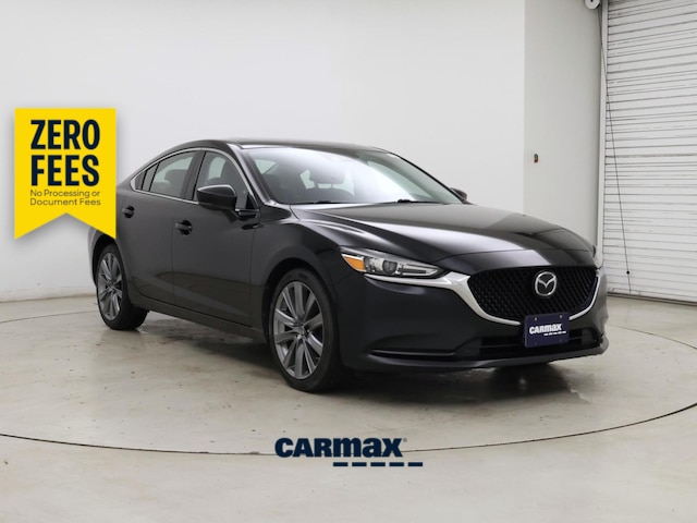 Black 2020 Mazda MAZDA6 Touring FWD Sedan Front-Wheel Drive Automatic