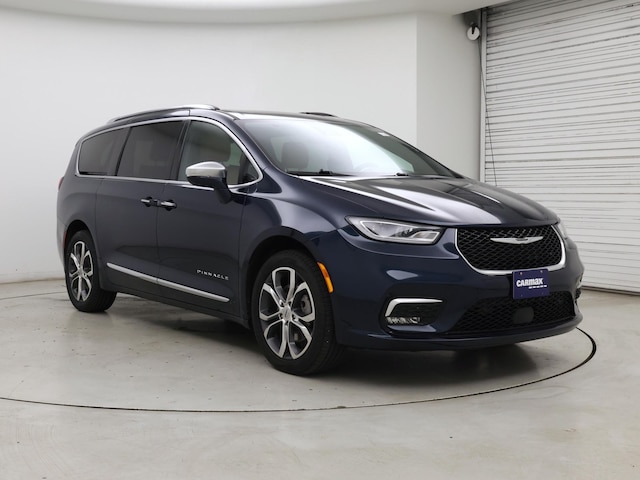 Blue 2022 Chrysler Pacifica Pinnacle AWD Minivan All-Wheel Drive Automatic