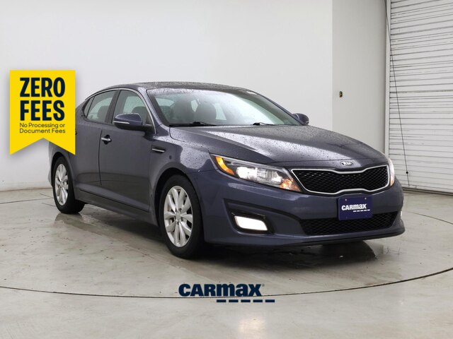 Blue 2015 Kia Optima Sedan Front-Wheel Drive Automatic