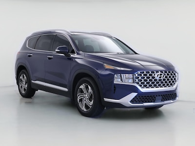 Blue 2021 Hyundai Santa Fe SEL