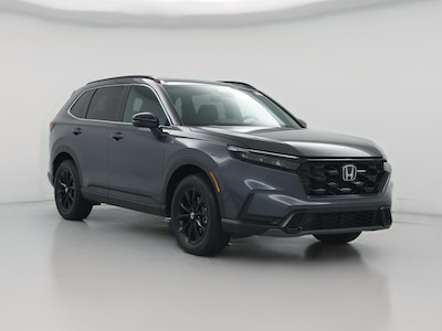 Gray 2025 Honda CR-V Hybrid Sport