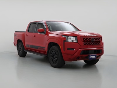 Red 2022 Nissan Frontier SV