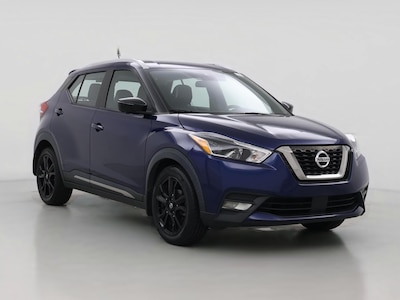 Blue 2020 Nissan Kicks SR