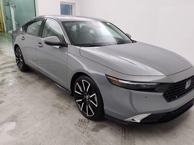 Gray 2025 Honda Accord Hybrid Touring