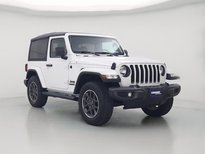 White 2021 Jeep Wrangler 80th Anniversary