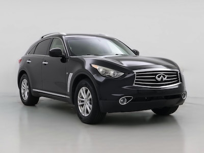 Black 2015 Infiniti QX70