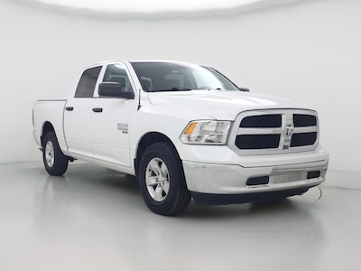 White 2022 Ram 1500 Classic SLT