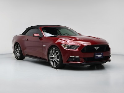 Red 2015 Ford Mustang GT Premium