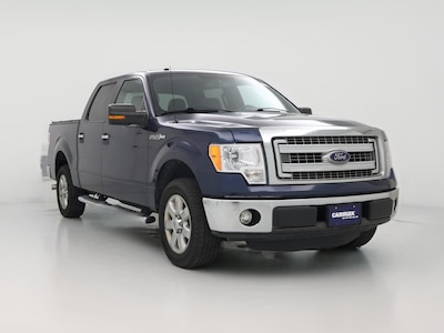 Blue 2014 Ford F150 XLT