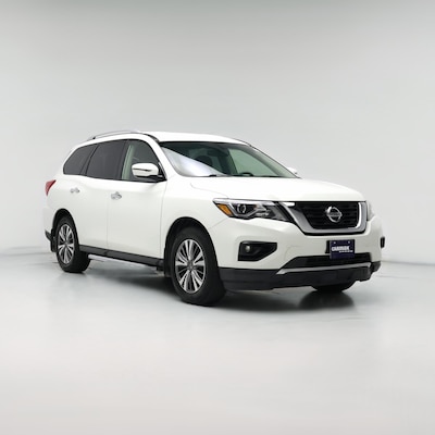 White 2019 Nissan Pathfinder SV