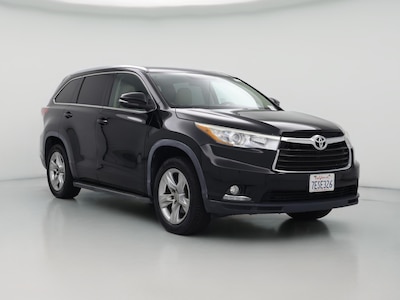 Black 2014 Toyota Highlander Limited