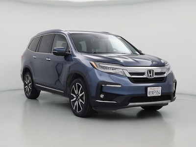 Blue 2022 Honda Pilot Touring