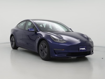 Blue 2021 Tesla Model 3 Standard Range Plus
