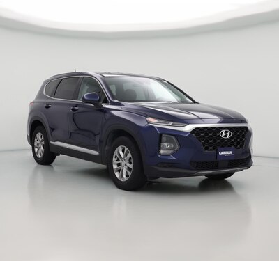 Blue 2019 Hyundai Santa Fe SE