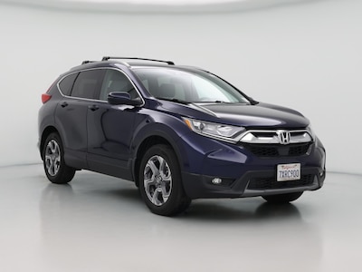 Blue 2017 Honda CR-V EX-L