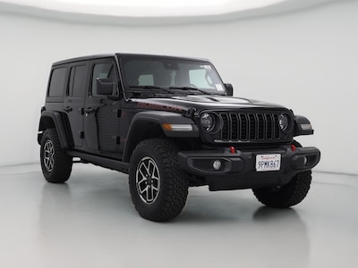 Black 2024 Jeep Wrangler Rubicon