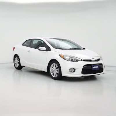 White 2016 Kia Forte EX