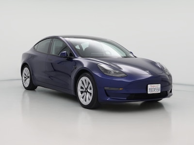 Blue 2022 Tesla Model 3 Long Range
