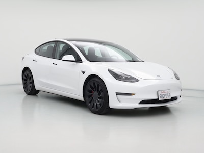White 2022 Tesla Model 3 Performance