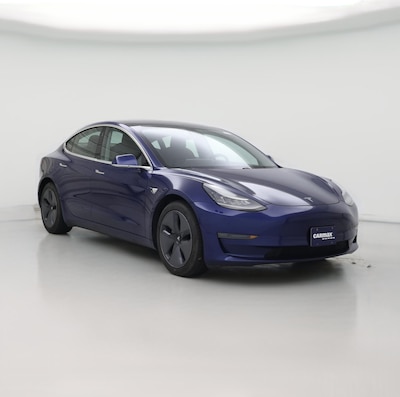 Blue 2020 Tesla Model 3 Long Range