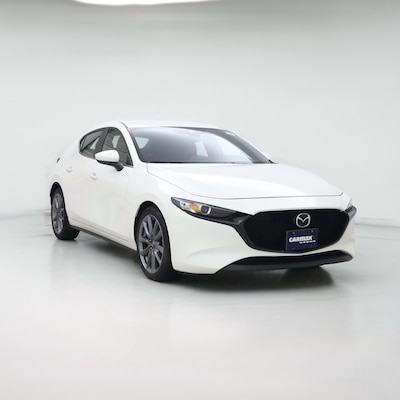 White 2019 Mazda Mazda3 Preferred