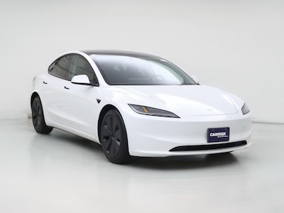 White 2024 Tesla Model 3 Long Range